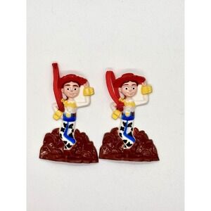 Toy Story 2 Jessie Ornaments Lot of 2 Disney Pixar General Mills Promo 1999
